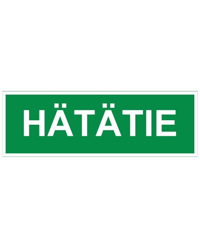 Hädatee, Ibond alumiiniumist tagurduspeegeldav, 400x100 mm