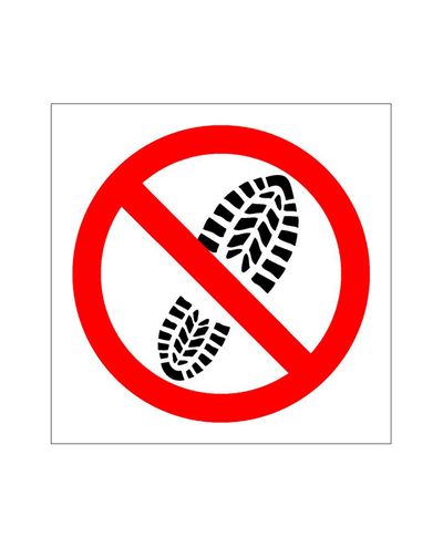 Kenkä X sümbol, magnet, 200x200 mm Kenkä X sümbol, magnet, 200x200 mm