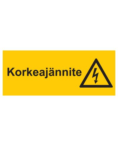 Kõrgepinge, kleebis, 400x200 mm