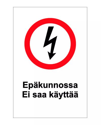 Rikkis, Ibond alumiinium, 200x300 mm Rikkis, Ibond alumiinium, 200x300 mm