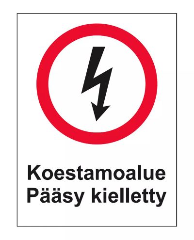 Testimiskoha ala, kleebis, 200x300 mm Testimiskoha ala, kleebis, 200x300 mm