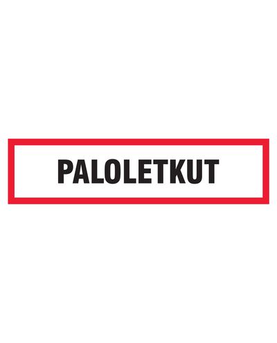 Tuletõrjevoolikud, kleebis, 400x100 mm