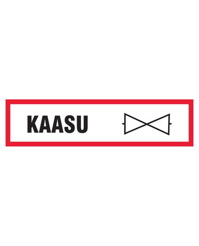 Gaasitihend, kleebis, 400x100 mm