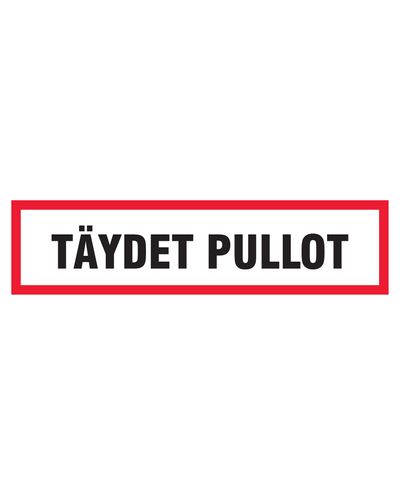 Täispudelid, kleebis, 400x100 mm
