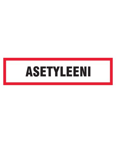 Atsetüleen, kleebis, 400x100 mm