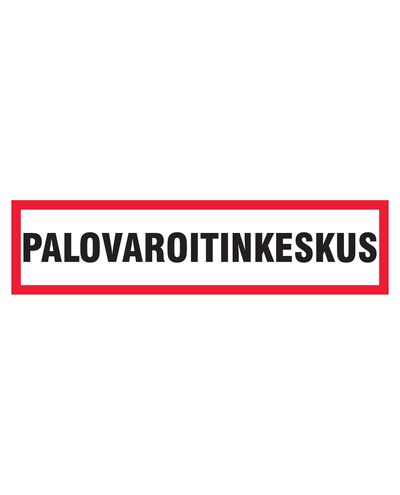 Tulekahjusignalisatsiooni juhtpaneel, kleebis, 400x100 mm