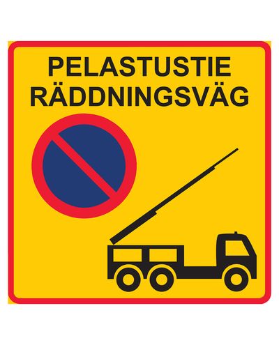 Päästetee räddningsväg, R1 foolium / alumiinium ELY kinnitus, 600x600 mm Päästetee räddningsväg, R1 foolium / alumiinium ELY kinnitus, 600x600 mm