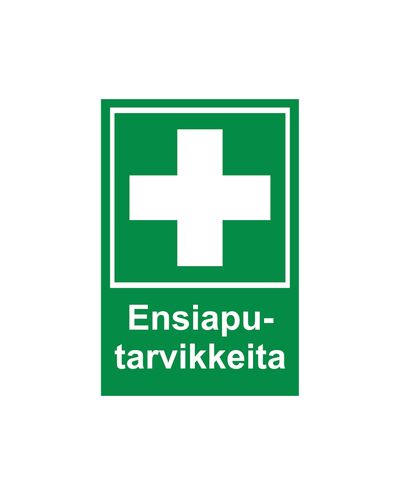 Esmaabivahendid, Helkurkleebis, 200x300 mm Esmaabivahendid, Helkurkleebis, 200x300 mm