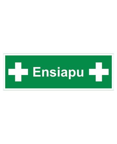 Esmaabi, helkurkleebis, 400x100 mm Esmaabi, helkurkleebis, 400x100 mm