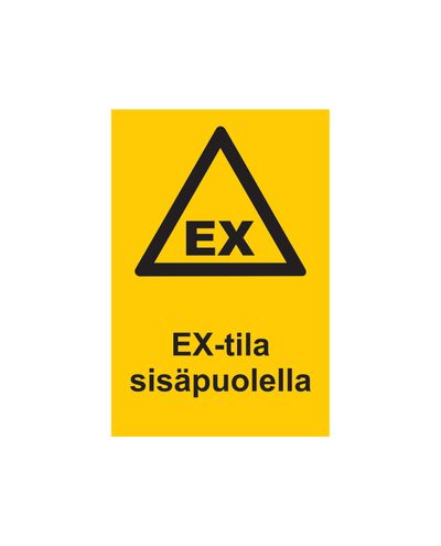 Ex-space inside, kleebis, 200x300 mm