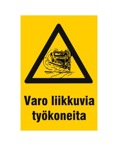Hoiduge liikuvatest masinatest, Ibond, 400x300mm