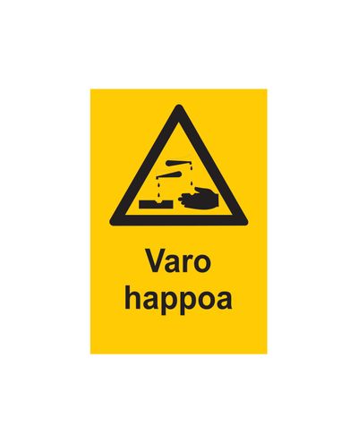 Hoiduge happe eest, kleebis, 200x300 mm