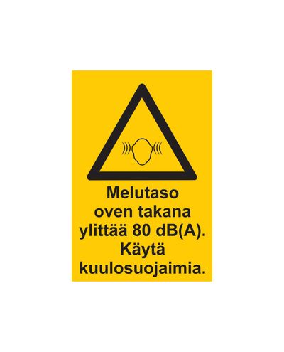 Müratase ukse taga, kleebis, 200x300 mm