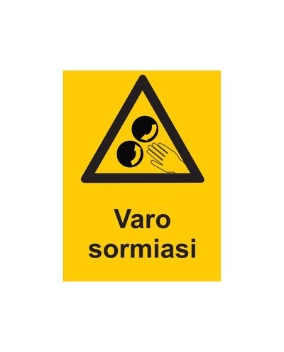 Hoia oma sõrmi, kleebis, 200x300 mm