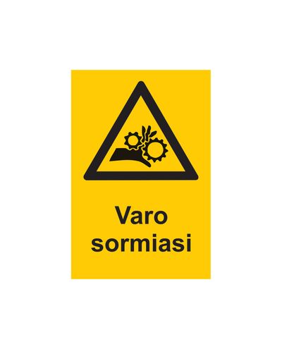 Hoia oma sõrmi, kleebis, 200x300 mm