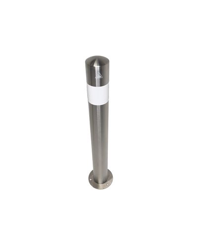 Poltidega kinnitatav tõkkepost, roostevabast terasest, Ø102mm / 900mm