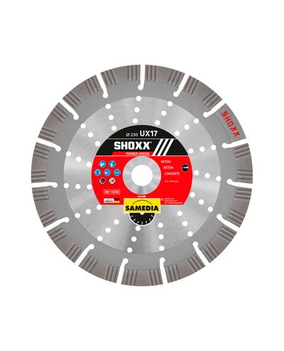 Shoxx UX17 Ø350/25,4 mm teemantketas (betoonile)