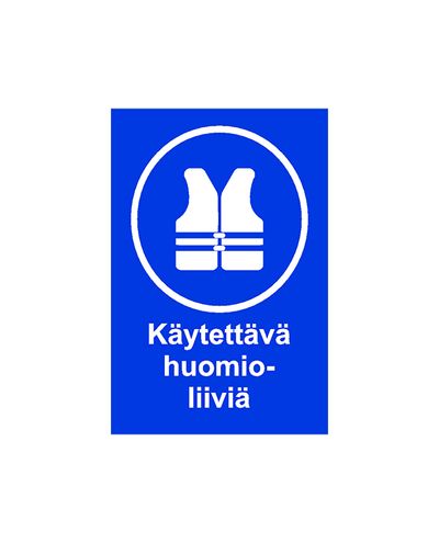 Kanna helkurvesti, kleebis, 200x300 mm