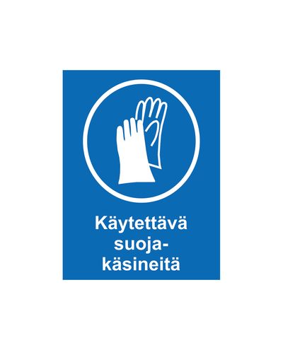 Kandke kaitsekindaid, Kleebis, 200x300 mm