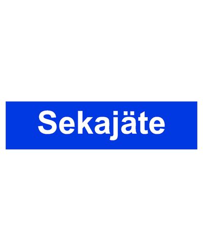 Segajäätmed, Kleebis, 400x100 mm