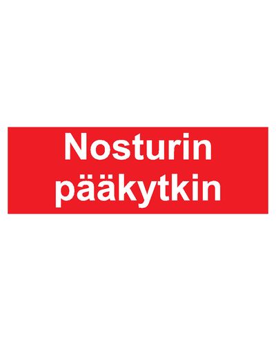 Tõstuki pealüliti, Ibond alumiinium, 400x100 mm Tõstuki pealüliti, Ibond alumiinium, 400x100 mm