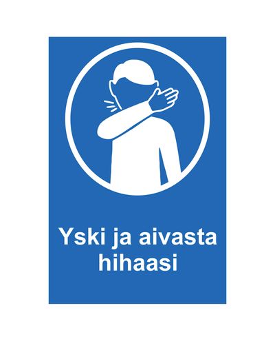 Köhimine ja aevastamine varrukasse, Ibond, 200x300mm