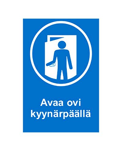 Ava uks küünarnukiga, Ibond, 200x300mm