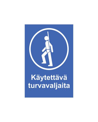 Kandke turvarakmeid, kleebis, 200x300 mm
