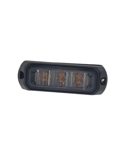 LED tasemeindikaator 1x3, kollane, 12-24V