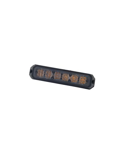 LED tasemeindikaator 1x6, kollane, 12-24V