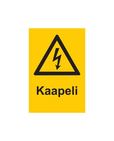 Kaabel, kleebis, 200x300 mm