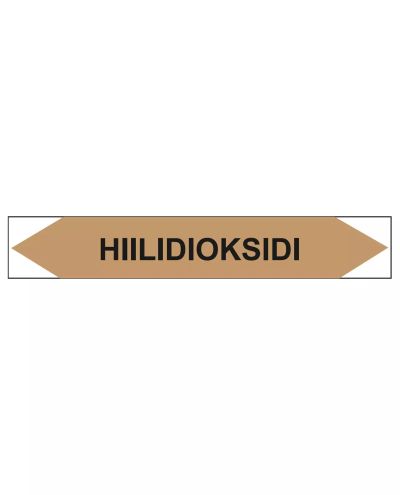 Süsinikdioksiid, 250x40 mm