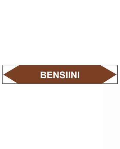 Bensiin, 250x40 mm