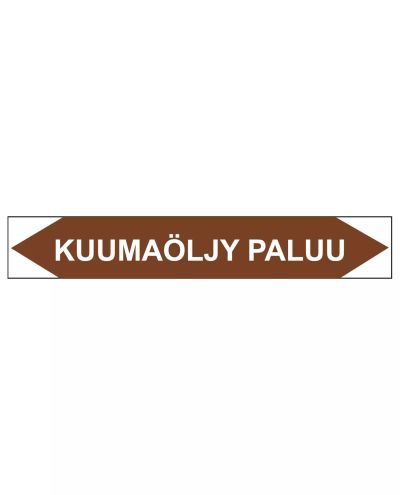 Kuuma õli tagasivool, 250x40 mm