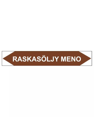 Raskasöljy meno, 160x25 mm Raskasöljy meno, 160x25 mm
