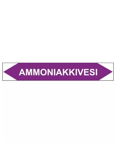 Ammoniaagivesi, 250x40 mm Ammoniaagivesi, 250x40 mm