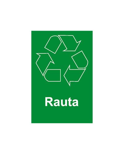 Raud, kleebis, 200x300 mm