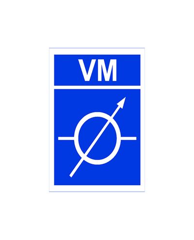 VM, Kleebis, 200x300 mm