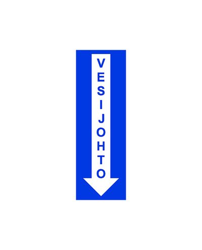Veetoru, kleebis, 50x150 mm