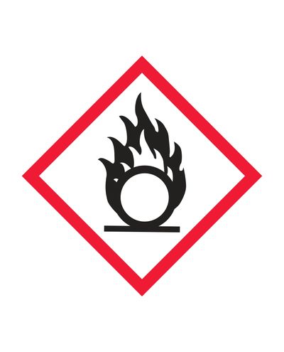 Oksüdeeriv, kleebis, 100x100 mm Oksüdeeriv, kleebis, 100x100 mm