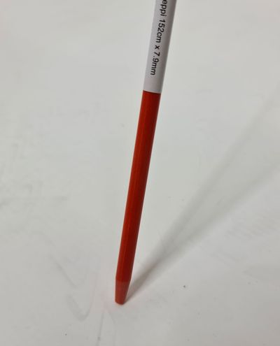 Adravars 8mm x 1520mm klaaskiust oranž