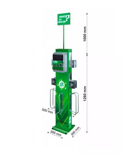 Elektrijalgratta laadimisjaam iBOMBO E-PRS HUB