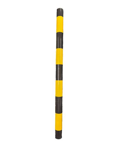 Plastikust postireflektor R3 1300mm must/kollane