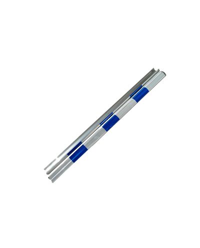 Plastikust postireflektor R3 1300mm sinine/valge