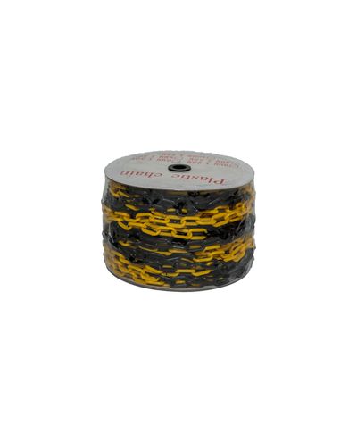 6 mm plastkett (kollane/must) - 50 m 6 mm plastkett (kollane/must) - 50 m