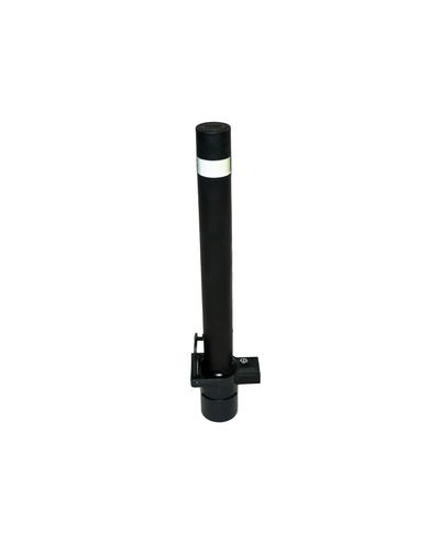 Paindlik must eemaldatav tõkkepost 1060 mm Paindlik must eemaldatav tõkkepost 1060 mm