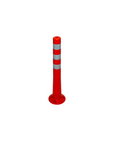 Painduv plastpost 750mm Ø 100mm punane