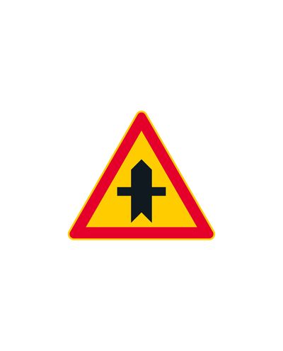 A22.1 Kõrvalmaantee ristmik, alumiinium (R1 foolium / ELY kinnitus)