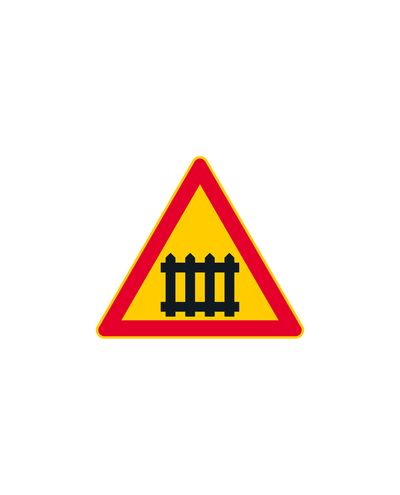 A27 Raudteeülesõit poomidega, alumiiniumist (R2 kile / ELY kinnitus)