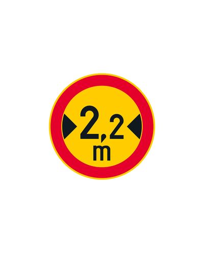 C21 Sõiduki maksimaalne lubatud laius, alumiinium (R2 kile / ELY kinnitus)